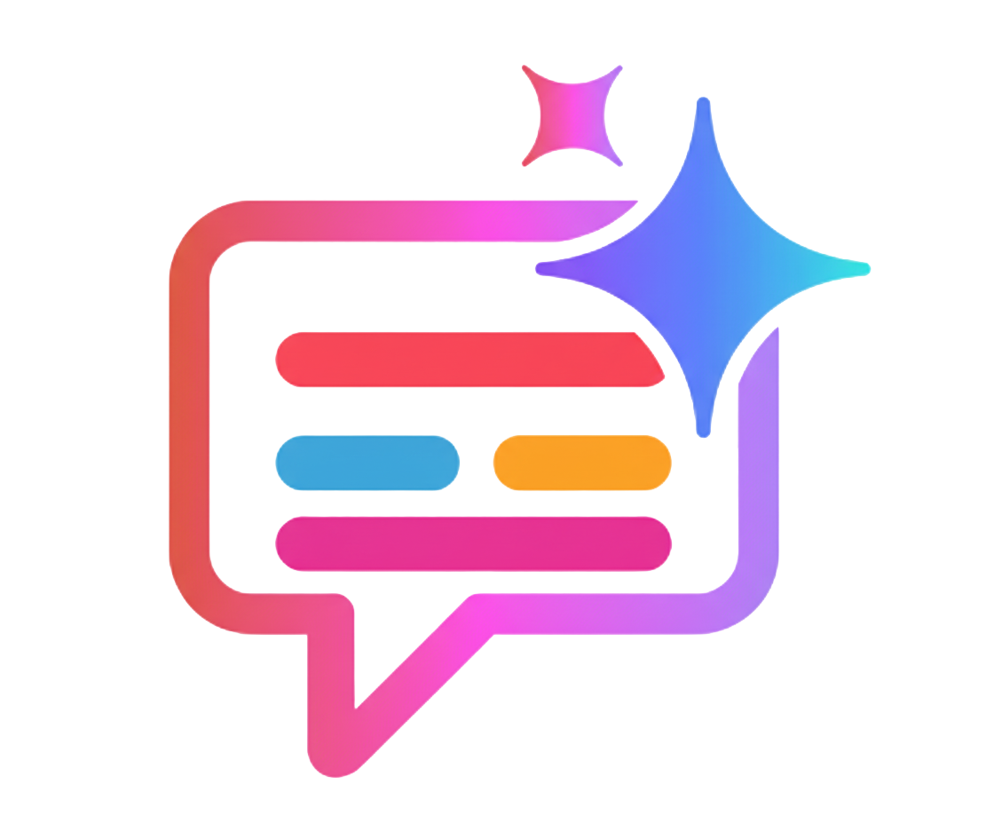 AI chat assistant icon